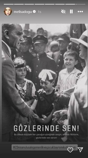 Ünlülerden 23 Nisan paylaşımları - Resim: 12